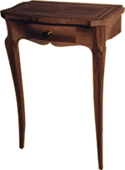 Ralisation complte par chacun d'une console Louis XV en noyer ou merisier